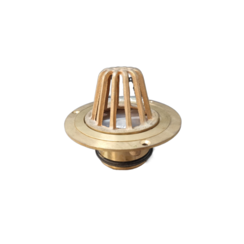 Bronze Dome 80mm Inlet, 80mm Outlet, Bottom Exit