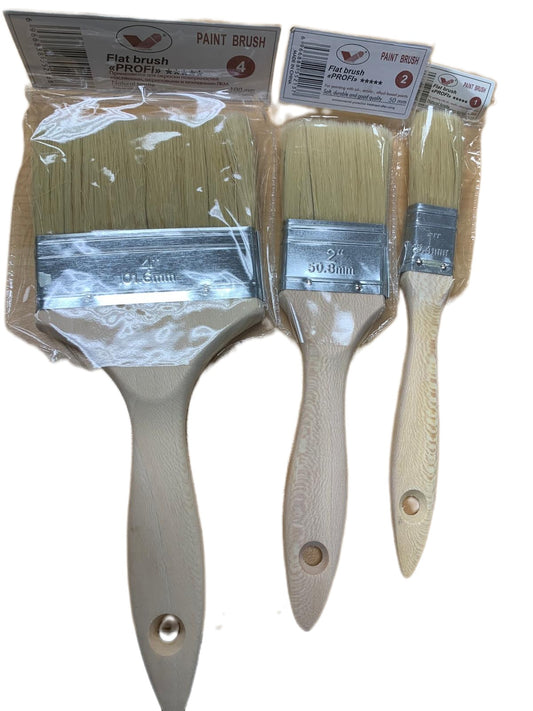 Professional Flat Paint Brushes